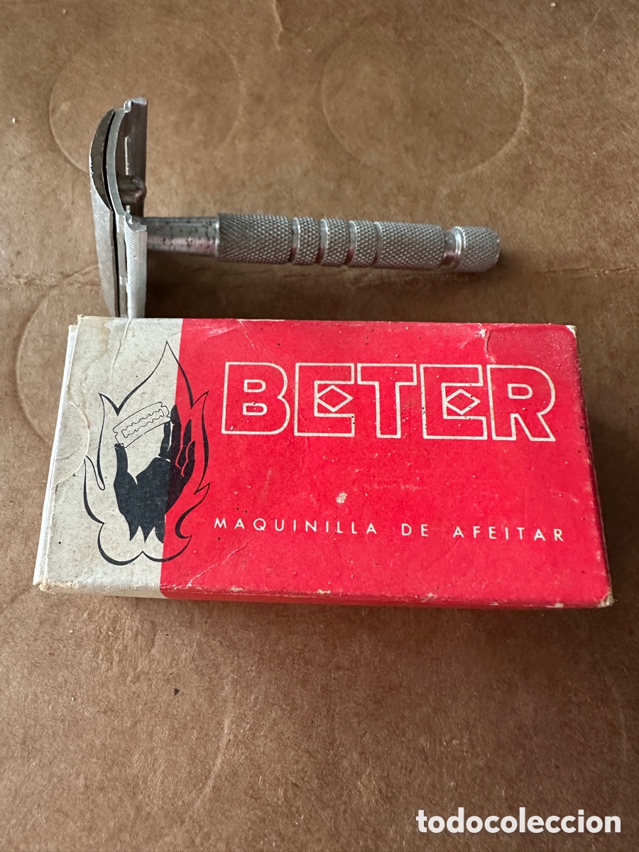Antig&uuml;edades: ANTIGUA MAQUINILLA DE AFEITAR BETER