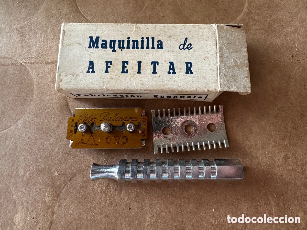 Antig&uuml;edades: ANTIGUA MAQUINILLA DE AFEITAR SIGLO XX