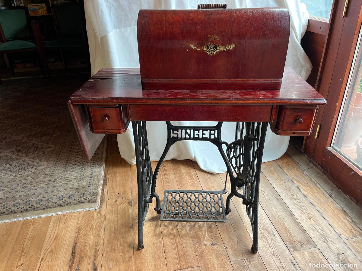 Antig&uuml;edades: M&aacute;quina de Coser Singer n&ordm; de Serie Y846452 Enero de 1923
