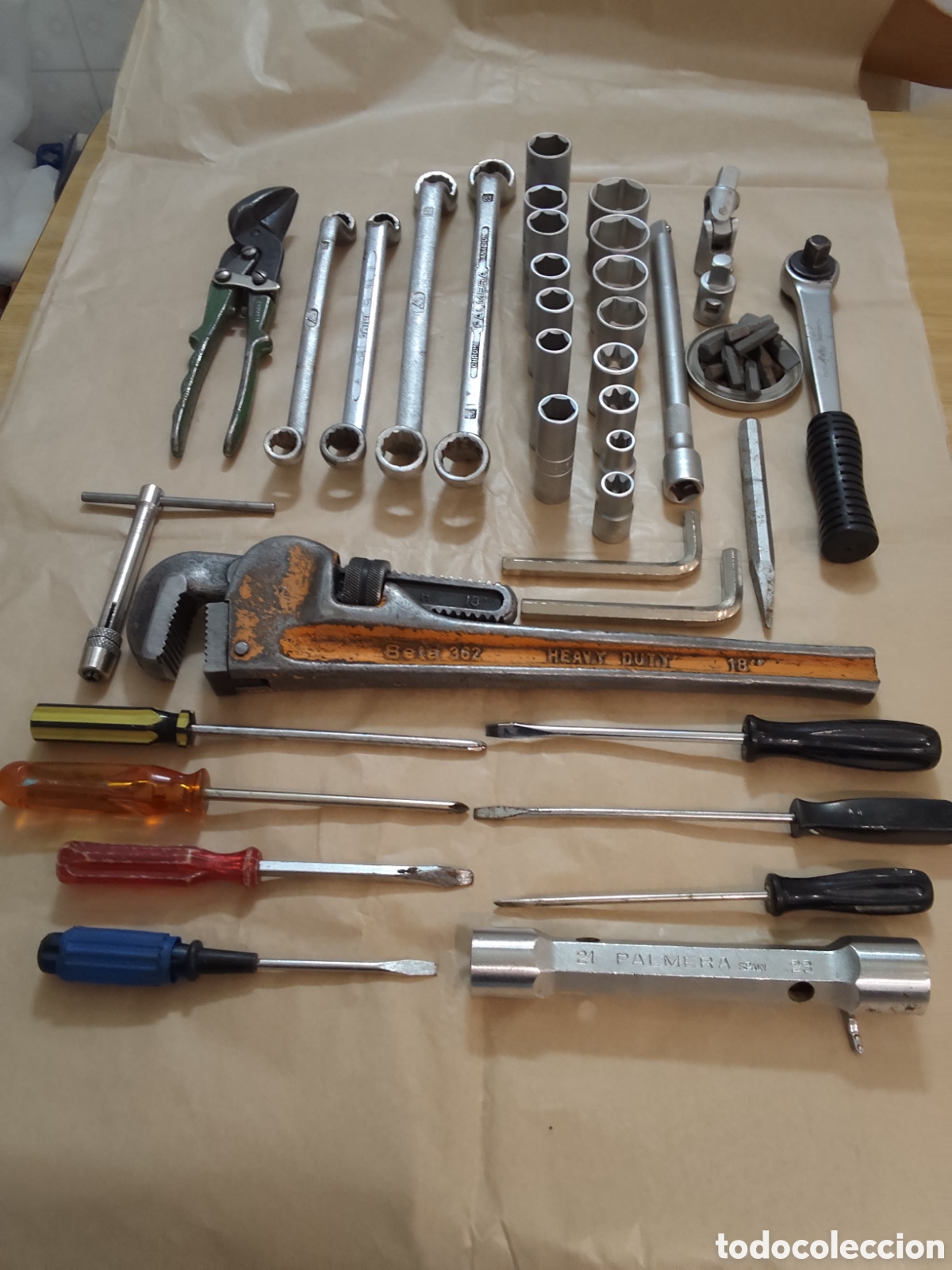 Antig&uuml;edades: Lote de Herramientas de Calidad Profesional - Palmera, Beta e Irimo