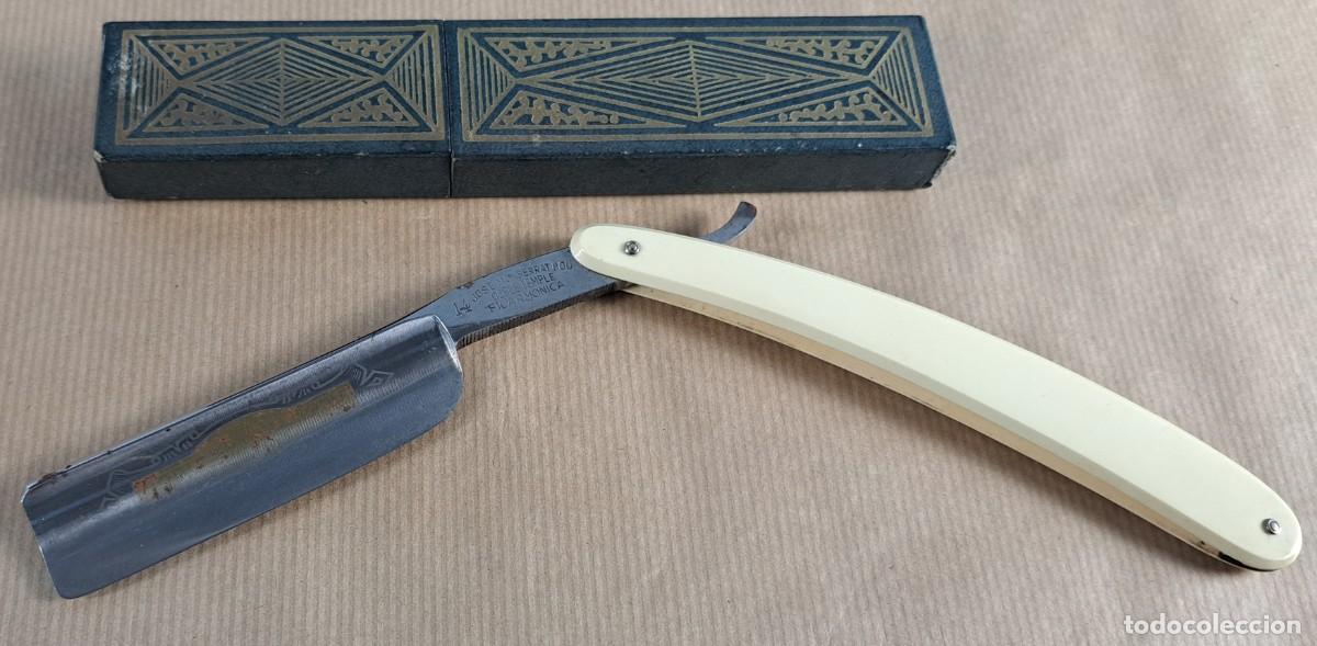 Antig&uuml;edades: Navaja barbera Filarm&oacute;nica doble temple, 14, Jos&eacute; Montserrat