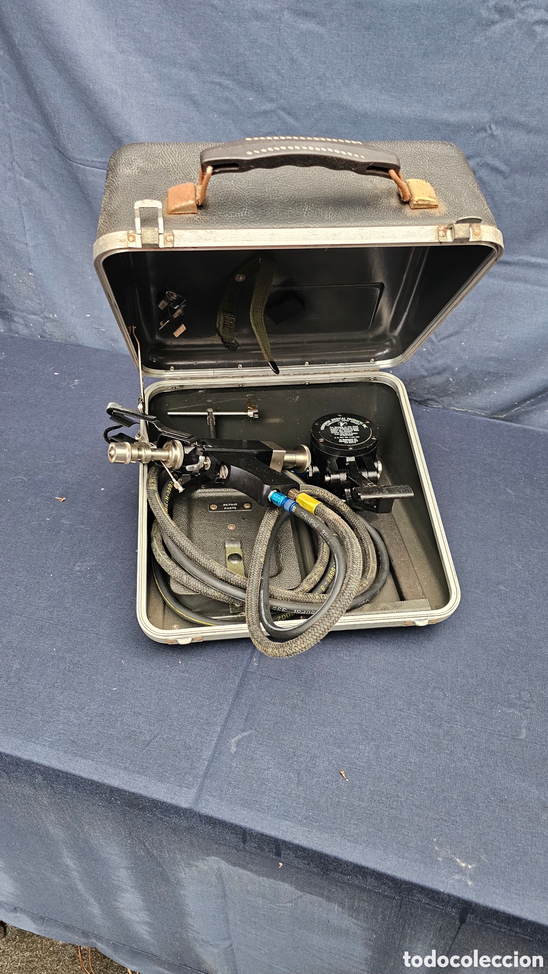 Antig&uuml;edades: Antiguo aparato de vacunacion masiva de alta presi&oacute;n de uso veterinario