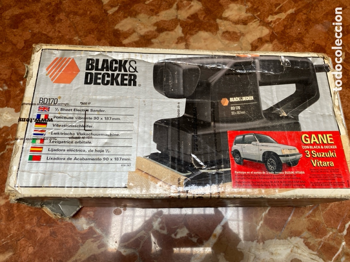 Antig&uuml;edades: Lijadora Black decaer - Foto 4
