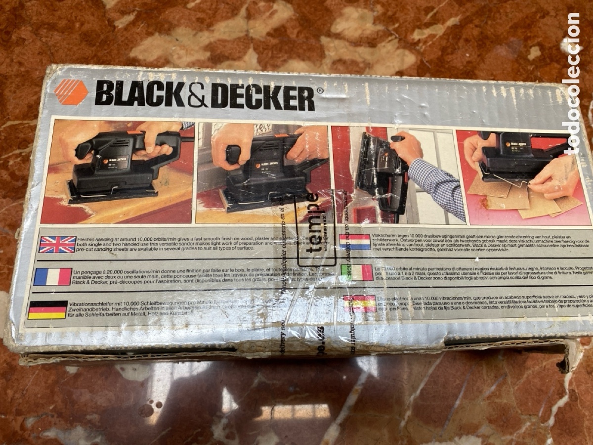Antig&uuml;edades: Lijadora Black decaer - Foto 5