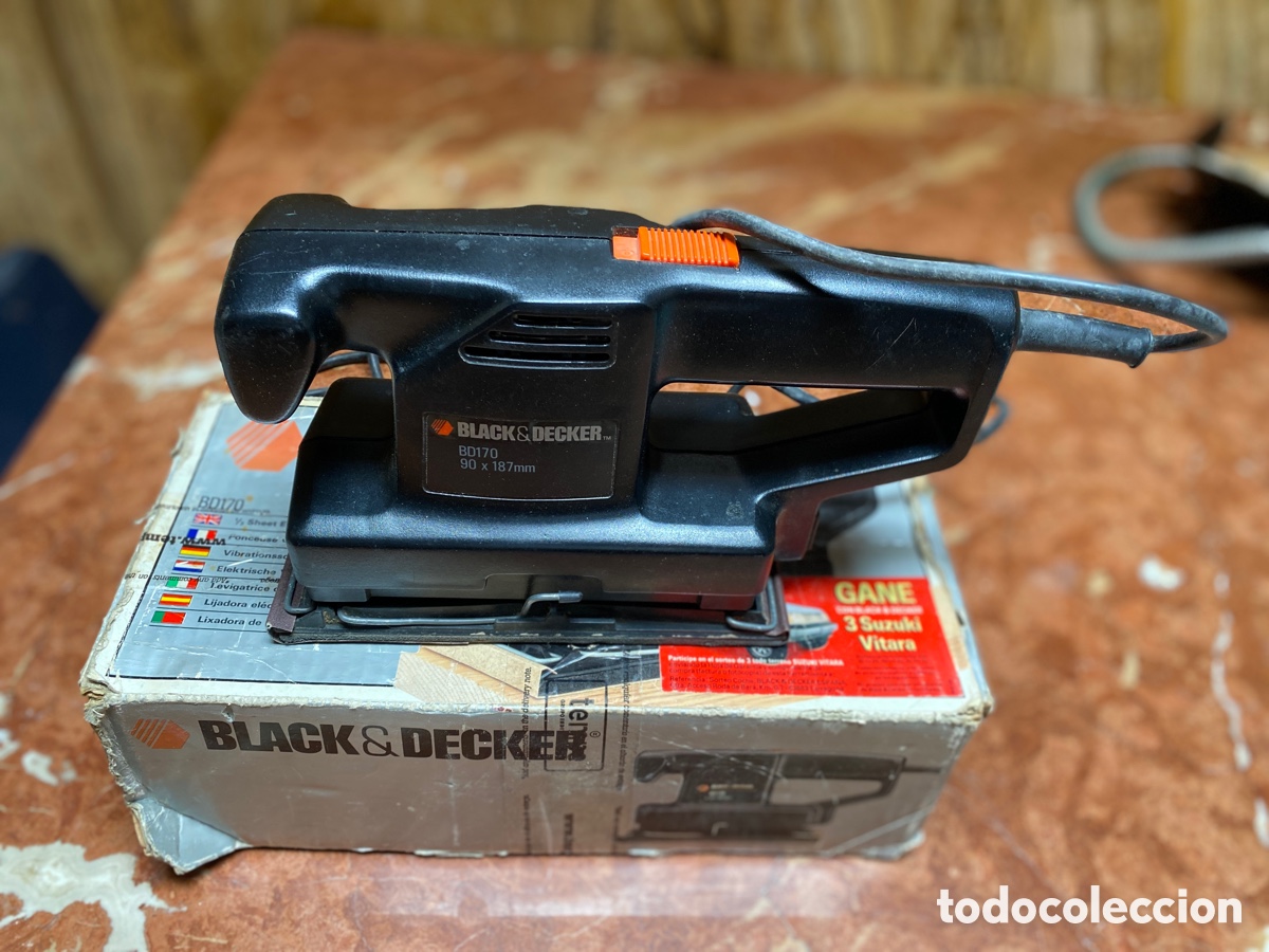 Antig&uuml;edades: Lijadora Black decaer