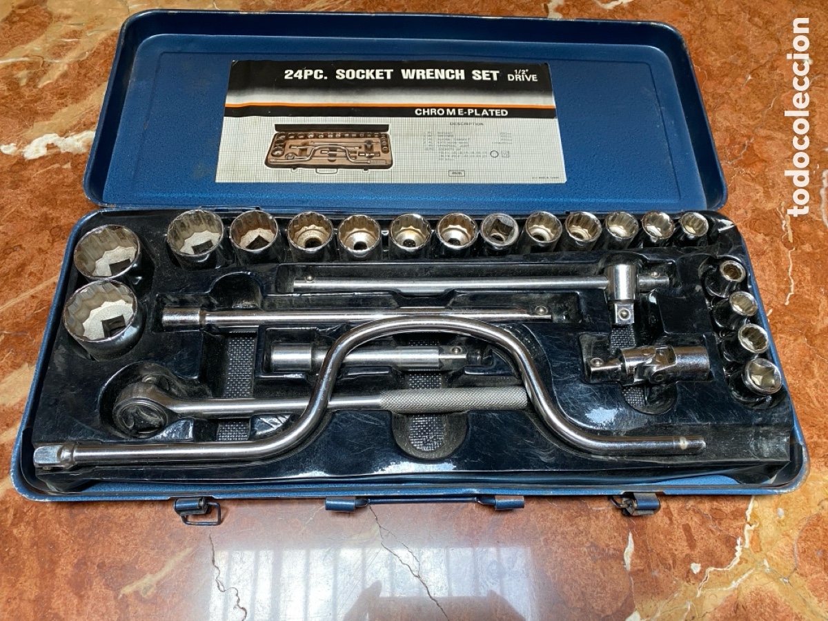 Antig&uuml;edades: Juego de llaves 24 piezas