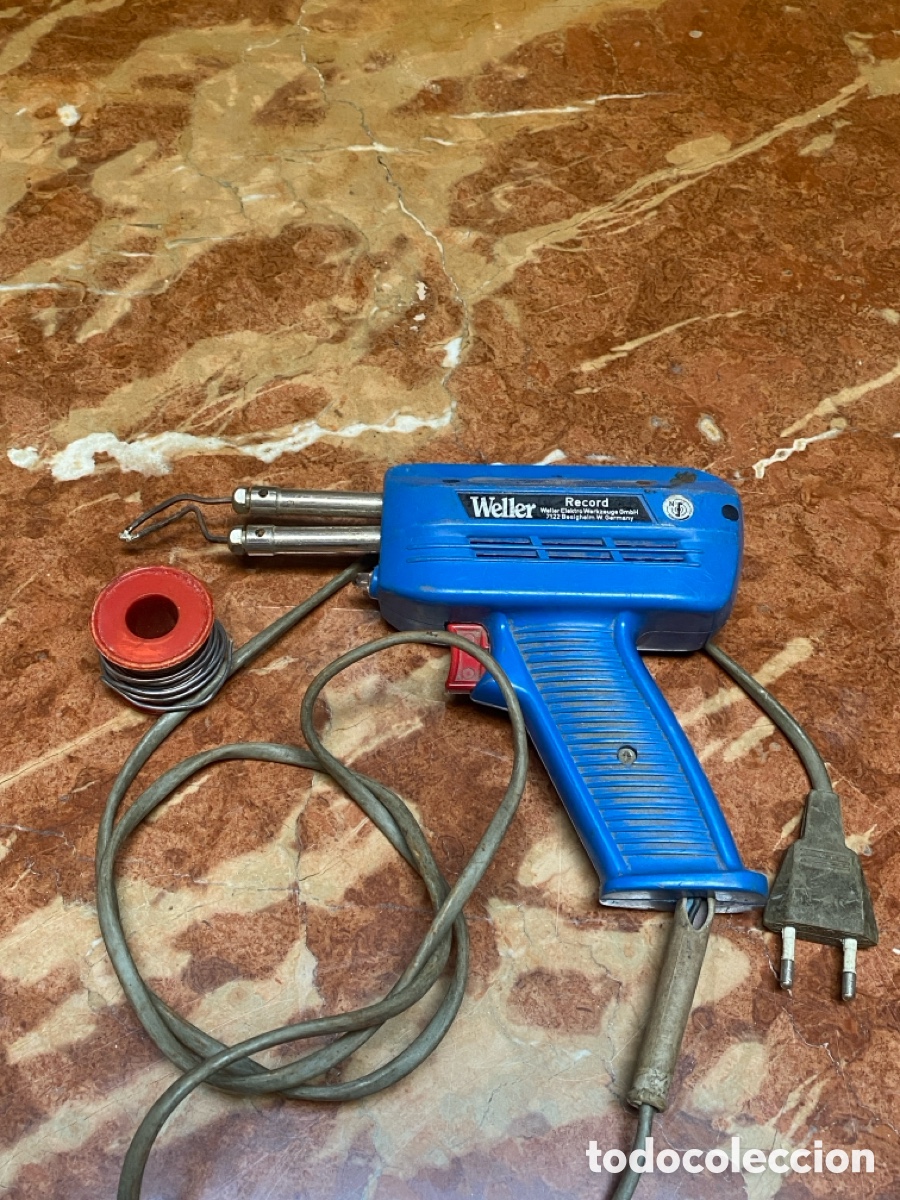 Antig&uuml;edades: Soldador de esta&ntilde;o antiguo