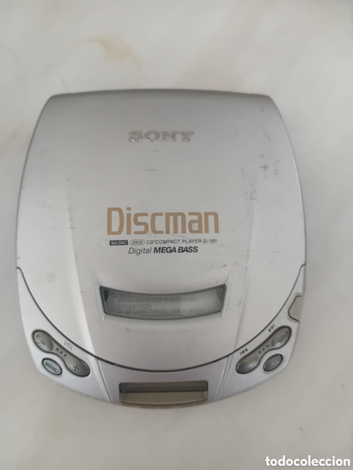 Antig&uuml;edades: discman sony mega bass