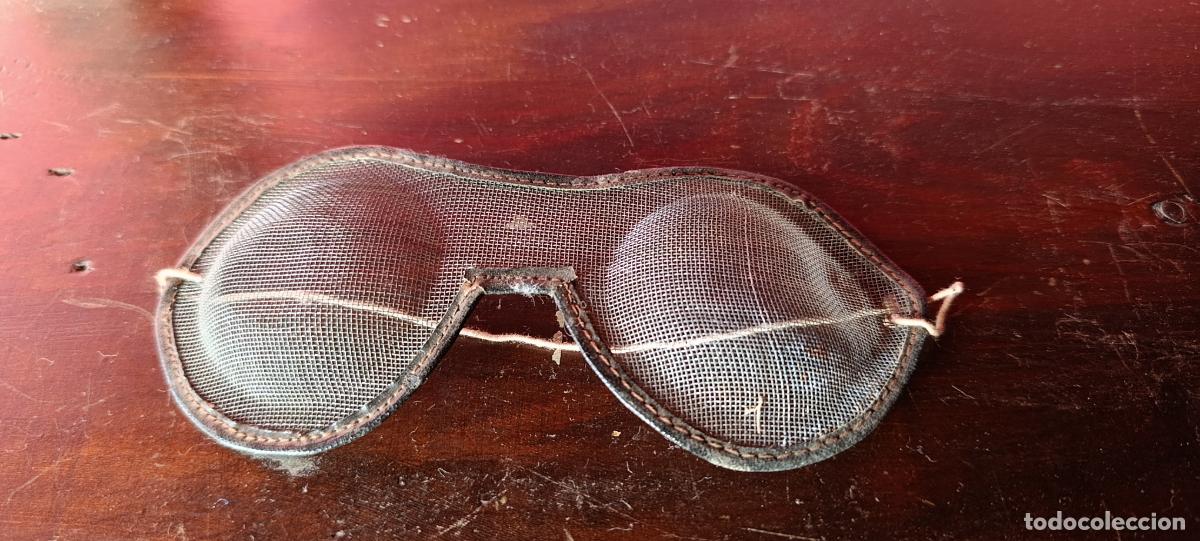Antig&uuml;edades: MUY CURIOSAS GAFAS DE PROTECCI&Oacute;N. PICAPEDREROS. SILLER&Iacute;A.