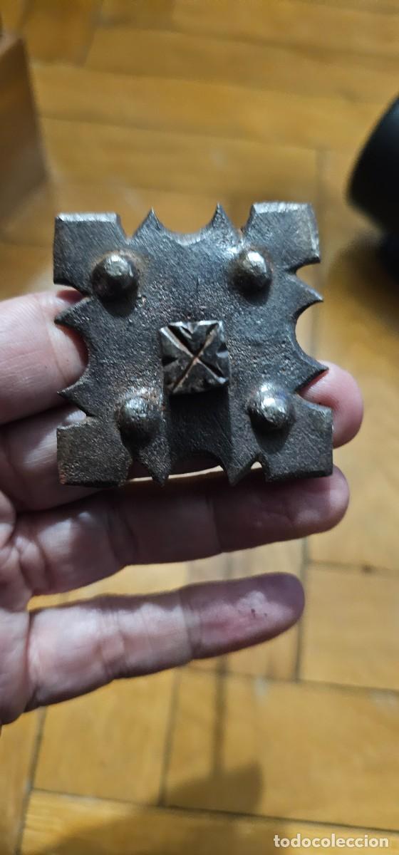 Antig&uuml;edades: Muy bonito Clavo forja XVI XVIII