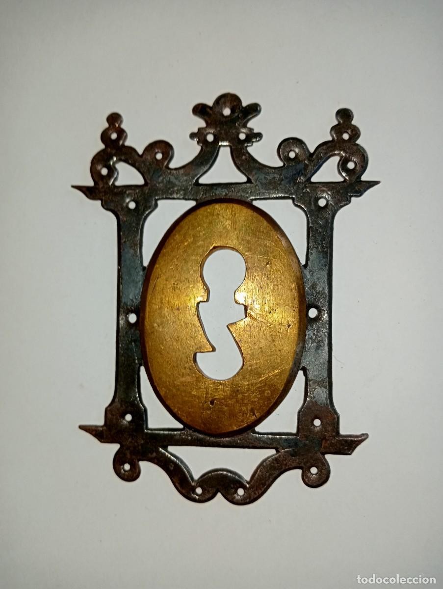 Antig&uuml;edades: Precioso bocallave de forja