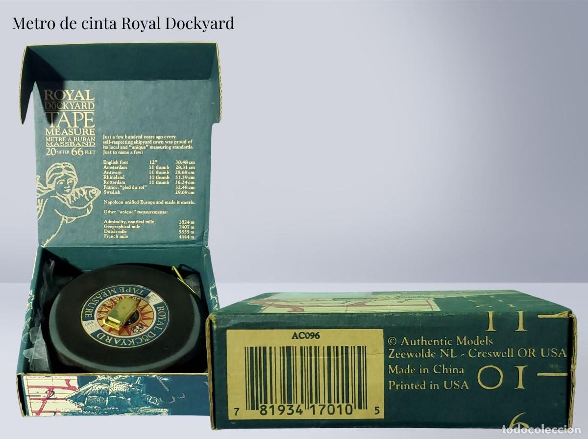 Antig&uuml;edades: Cinta M&eacute;trica Antigua Royal Dockyard