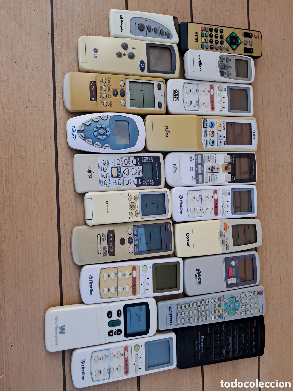 Antig&uuml;edades: LOTE DE MANDOS PARA AIRE ACONDICIONADO - Foto 5