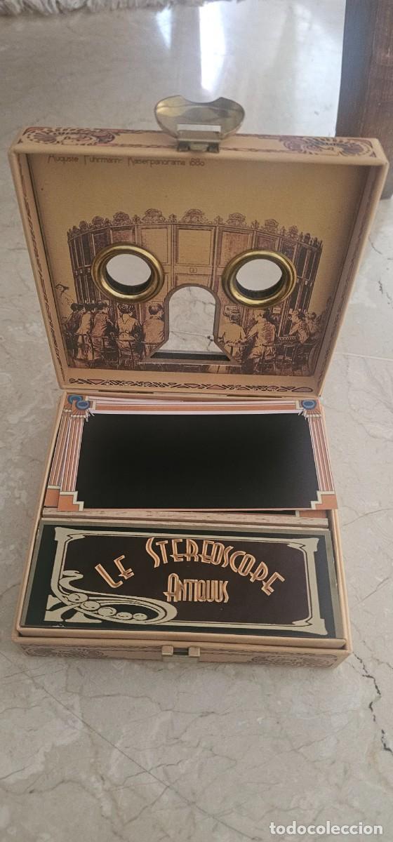 Antig&uuml;edades: Estereoscopio con imagenes