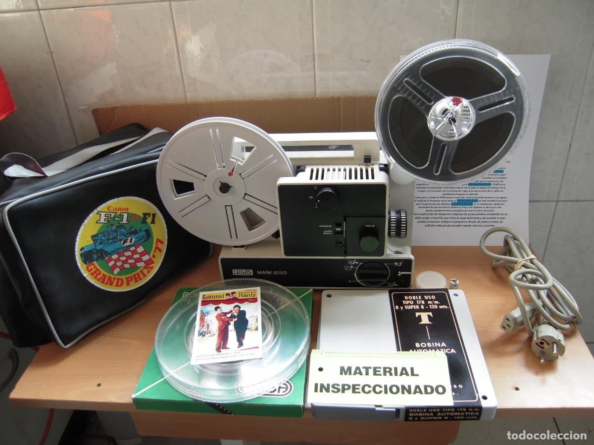 Antig&uuml;edades: Proyector 8mm y Super8 EUMIG MARK 605-D Completo Revisado y Funcionando