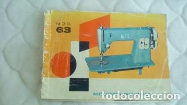 Antig&uuml;edades: MANUAL DE INSTRUCCIONES MAQUINA COSER ALFA-A&Ntilde;OS 60