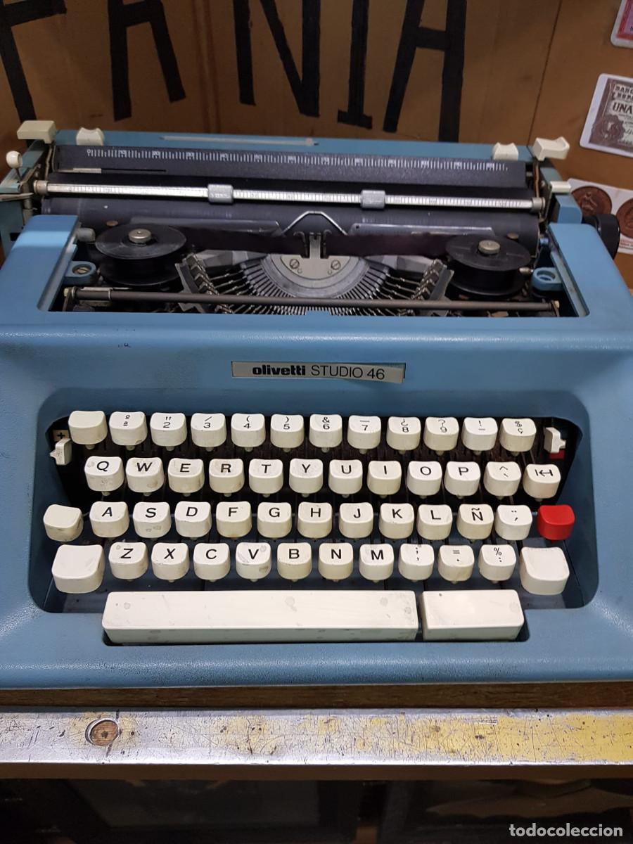 Antig&uuml;edades: MAQUINA DE ESCRIBIR OLIVETTI STUDIO 46