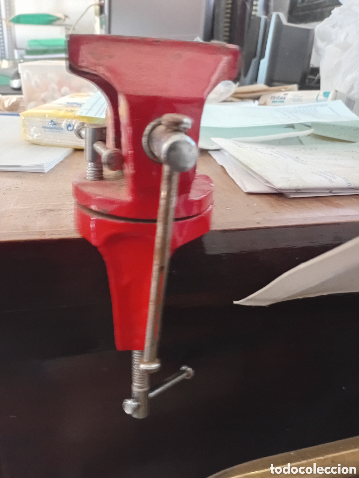 Antig&uuml;edades: TORNILLO DE MESA. PEQUE&Ntilde;O TAMA&Ntilde;O