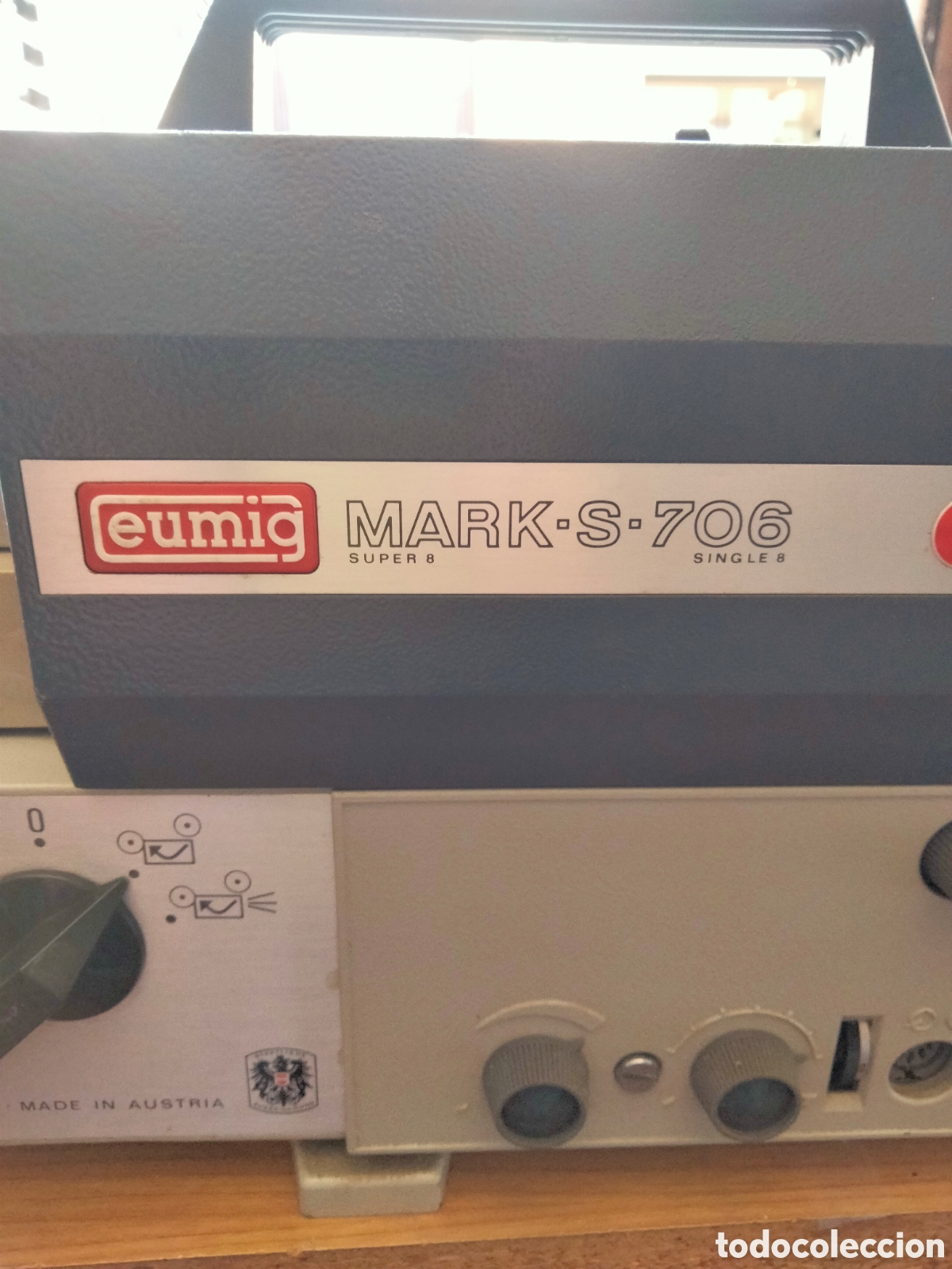 Antig&uuml;edades: Proyector eumig Mark s 706 super 8 - Foto 2