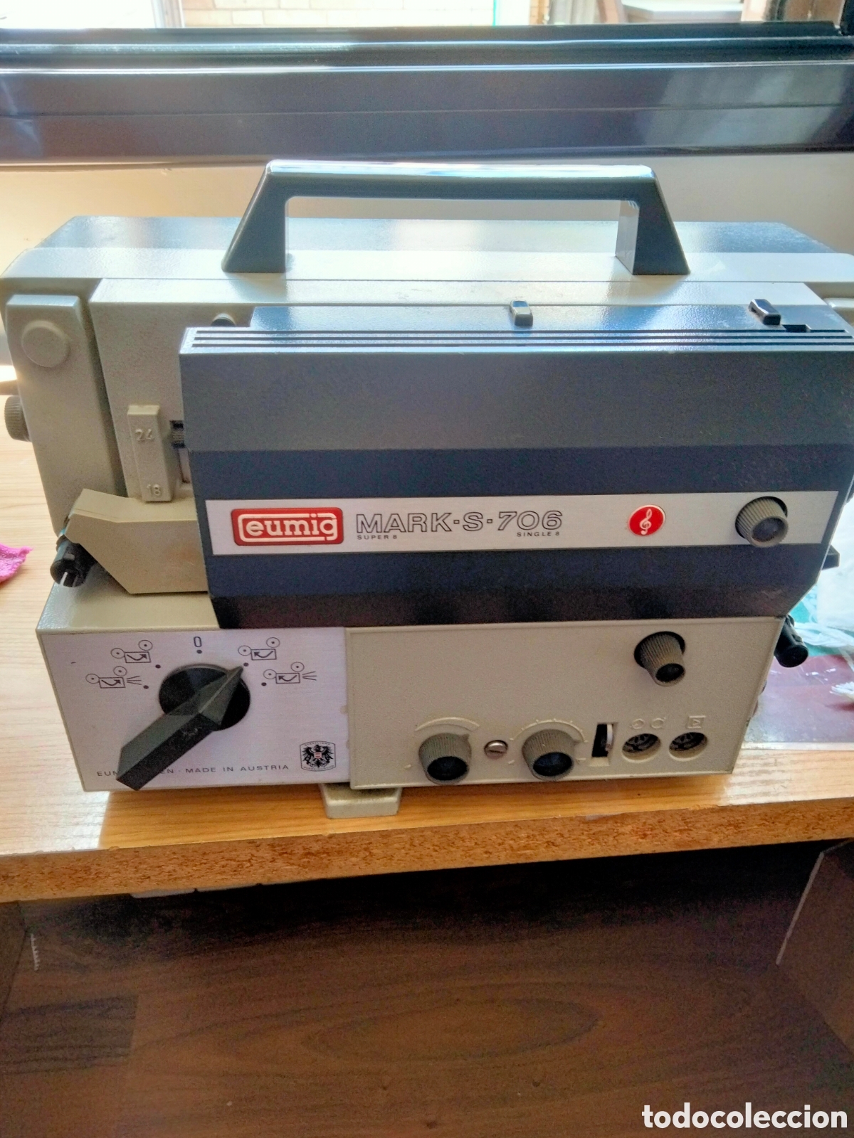 Antig&uuml;edades: Proyector eumig Mark s 706 super 8 - Foto 1