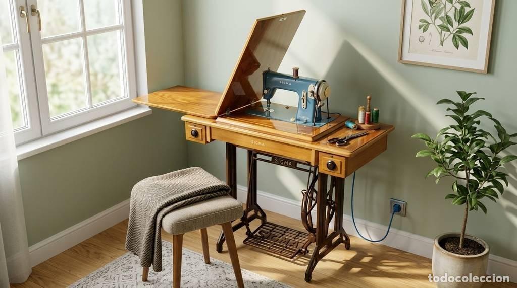 Antig&uuml;edades: M&Aacute;QUINA DE COSER SIGMA