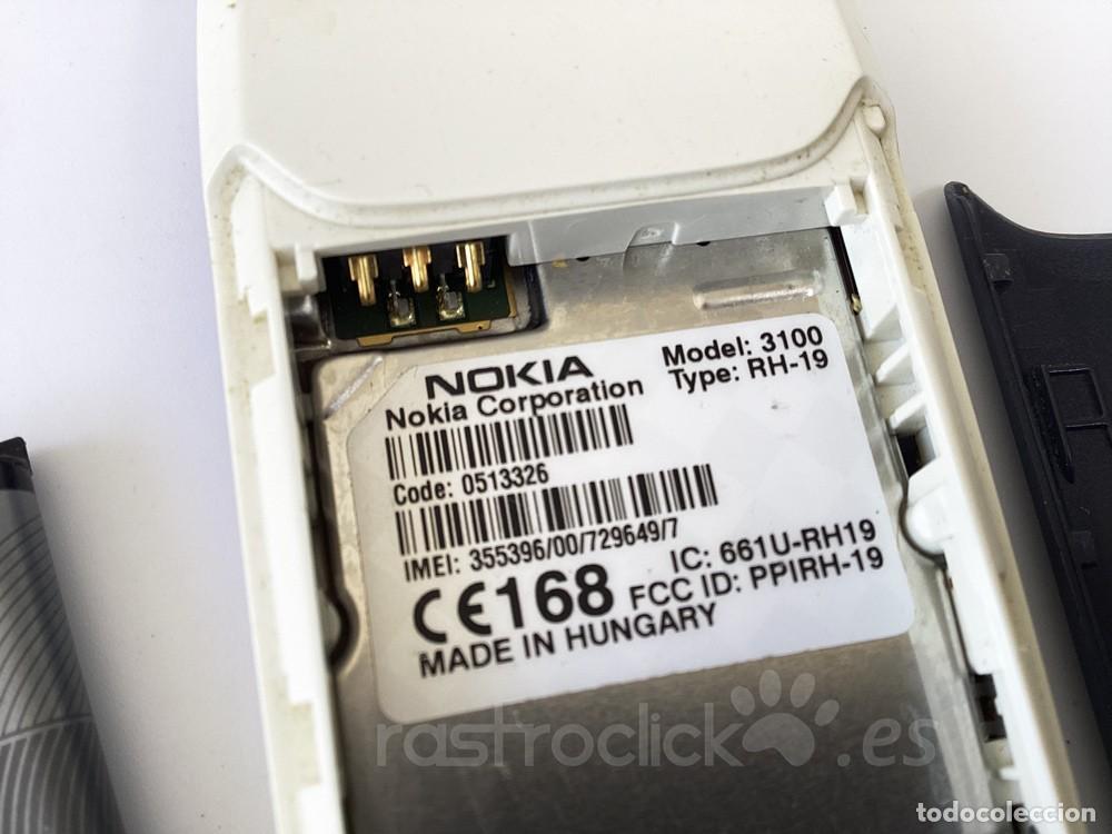 Tel&eacute;fonos: Tel&eacute;fono m&oacute;vil Nokia 3100 Type: RH-19 - Foto 9