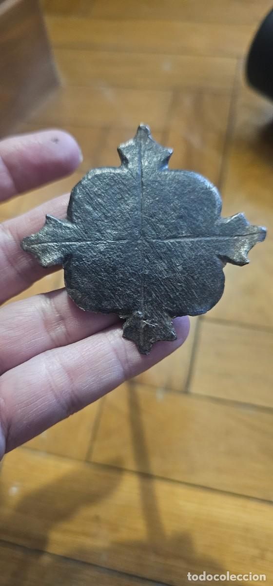 Antig&uuml;edades: Precioso clavo forja XVI XVIII