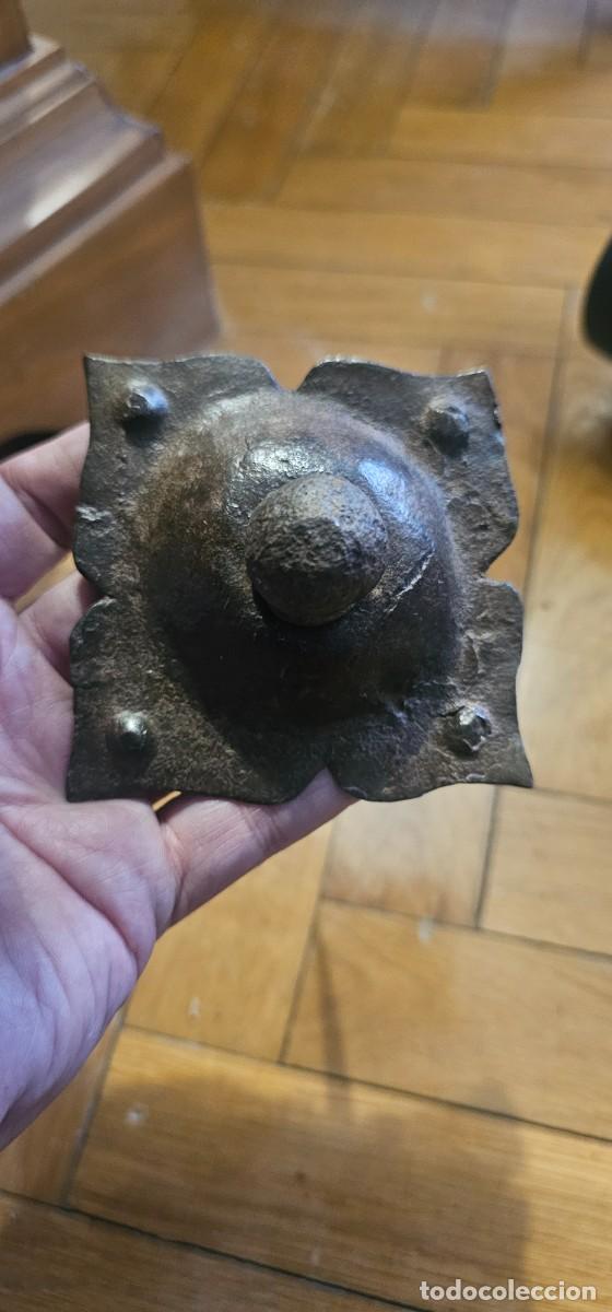 Antig&uuml;edades: Precioso clavo forja XVI XVIII