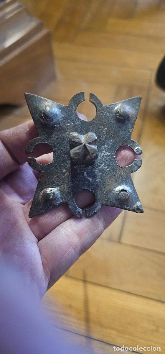 Antig&uuml;edades: Precioso clavo forja XVI XVIII