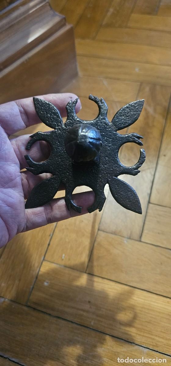 Antig&uuml;edades: Precioso clavo forja XVI XVIII