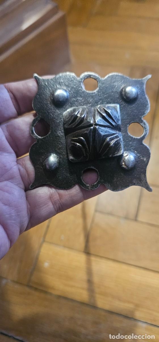 Antig&uuml;edades: Precioso clavo forja XVI XVIII