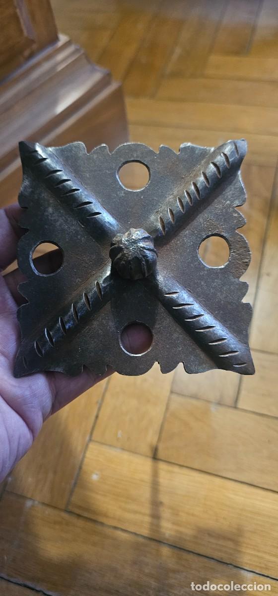 Antig&uuml;edades: Precioso clavo forja XVI XVIII