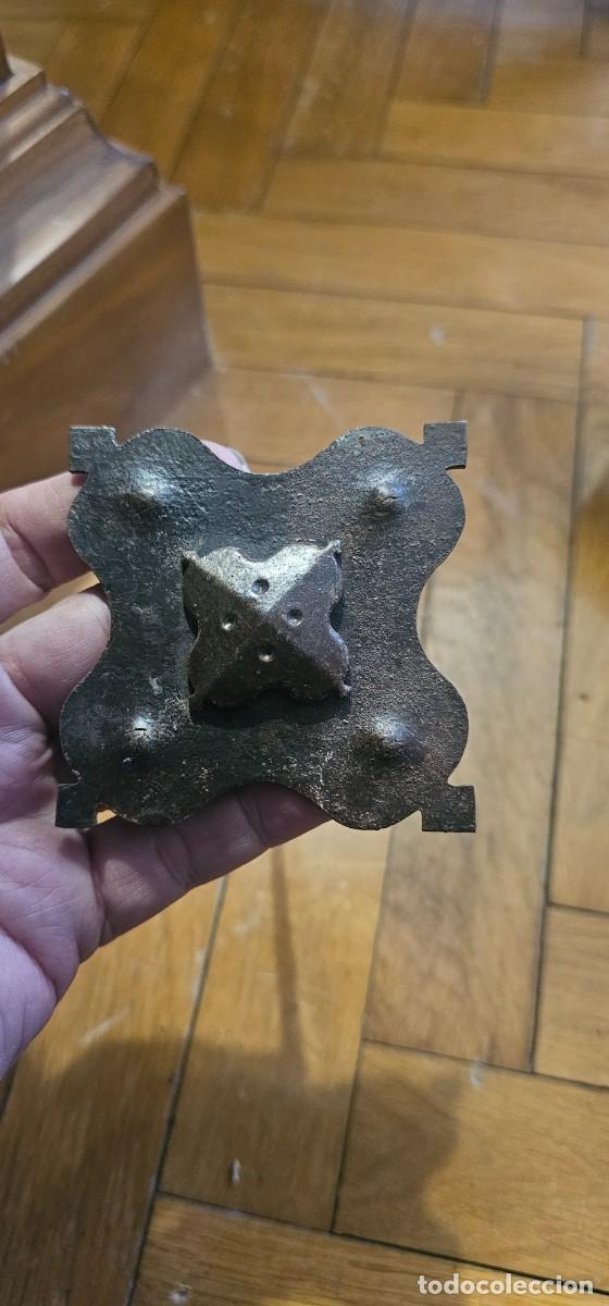 Antig&uuml;edades: Precioso clavo forja XVI XVIII