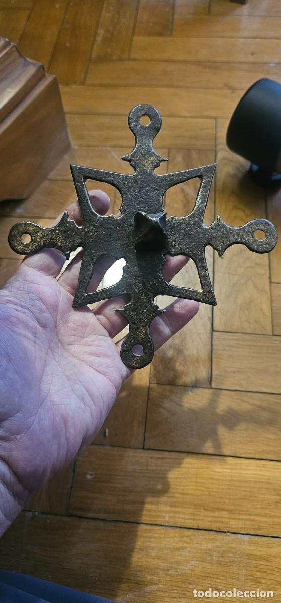 Antig&uuml;edades: Precioso clavo forja XVI XVIII