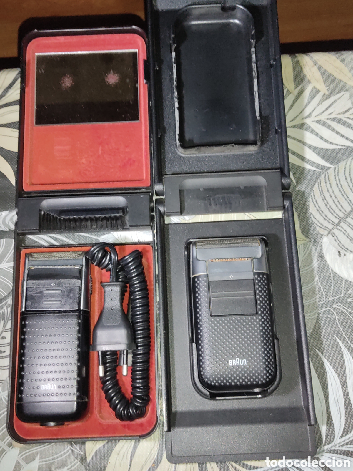 Antig&uuml;edades: Maquinilla Braun funcionando con defectos,pera recambios o repuestos.