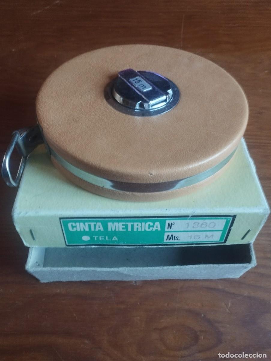 Antig&uuml;edades: Cinta m&eacute;trica vintage de la reconocida marca Lufkin