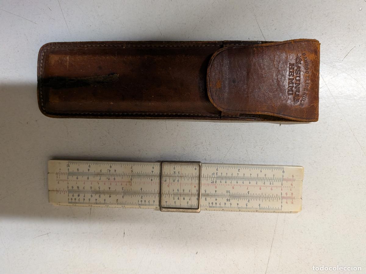 Antig&uuml;edades: ANTIGUA REGLA CALCULO SUN HEMMI. N.74 JAPAN OCCUPIED