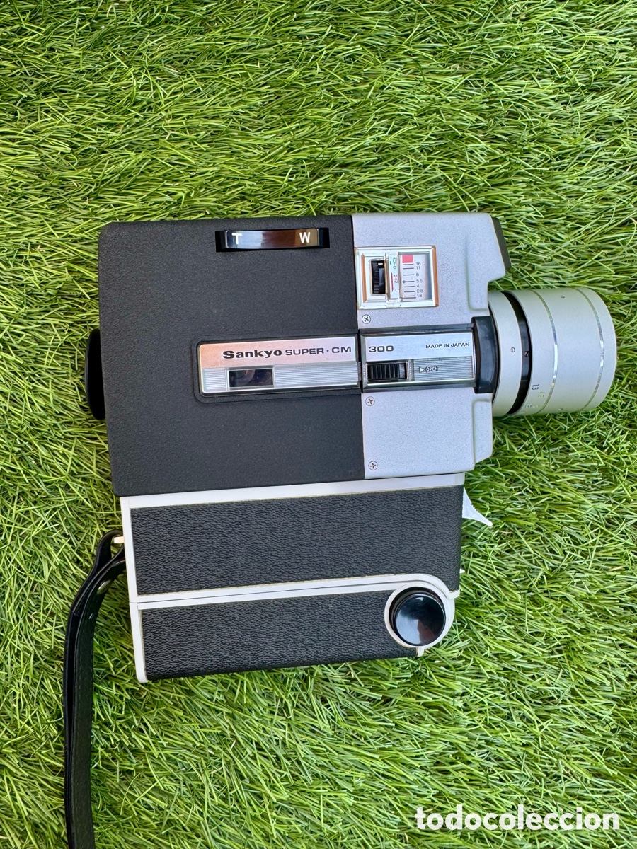 Antig&uuml;edades: Sankyo Super CM 300 C&aacute;mara de Super 8 - Foto 2