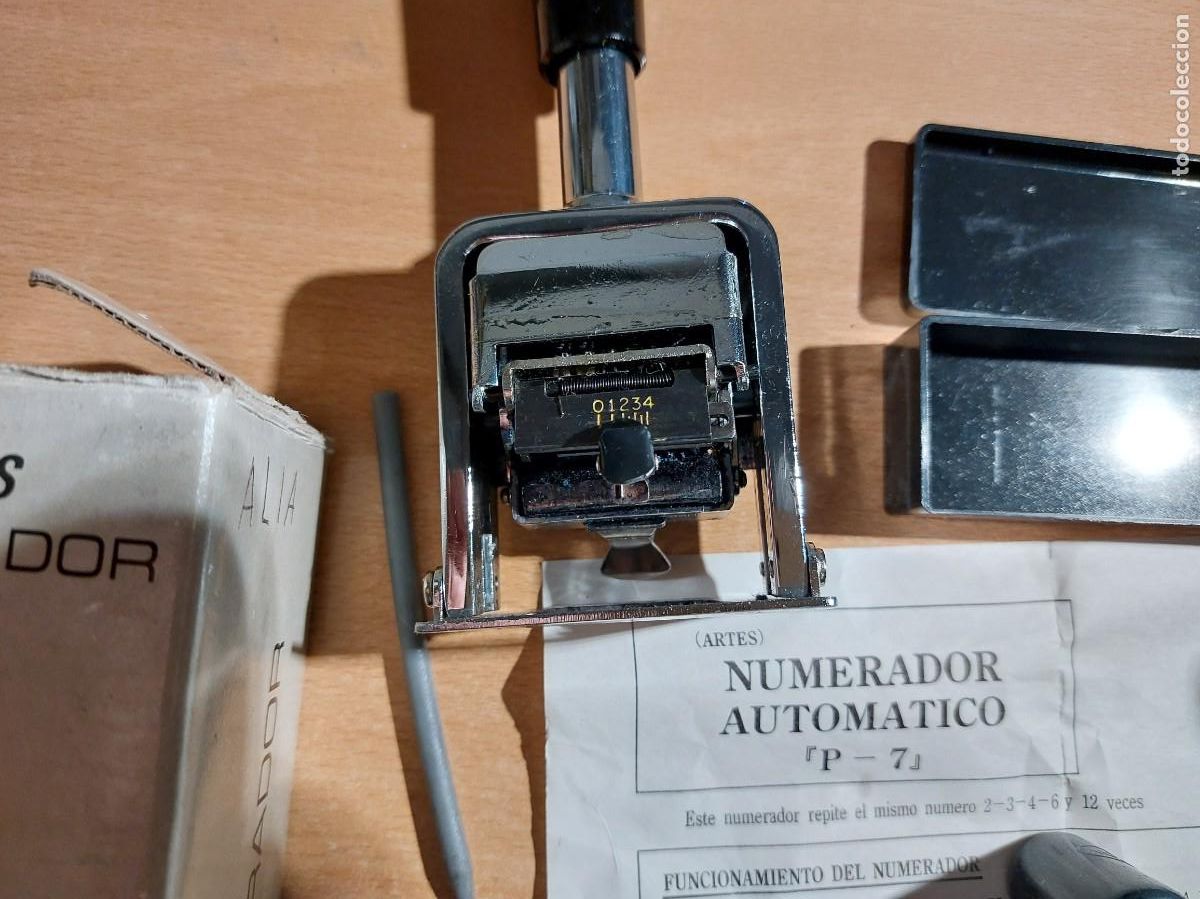 Antig&uuml;edades: Numerador Autom&aacute;tico Artes - Foto 2