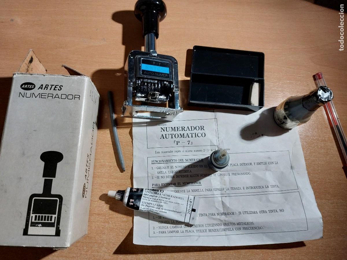Antig&uuml;edades: Numerador Autom&aacute;tico Artes - Foto 5