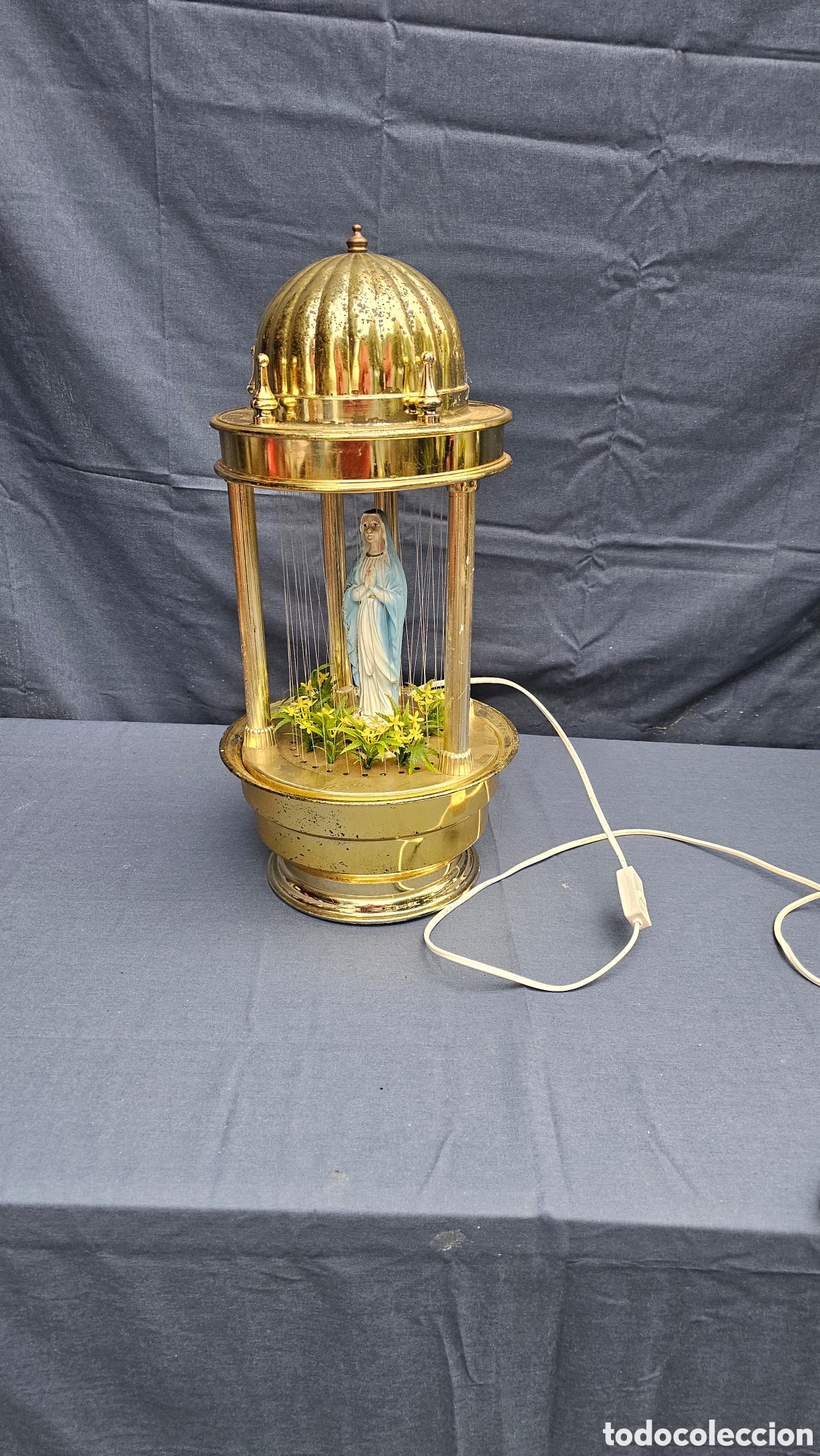 Antig&uuml;edades: Antigua l&aacute;mpara de lluvia d&eacute;cada de los 60/70