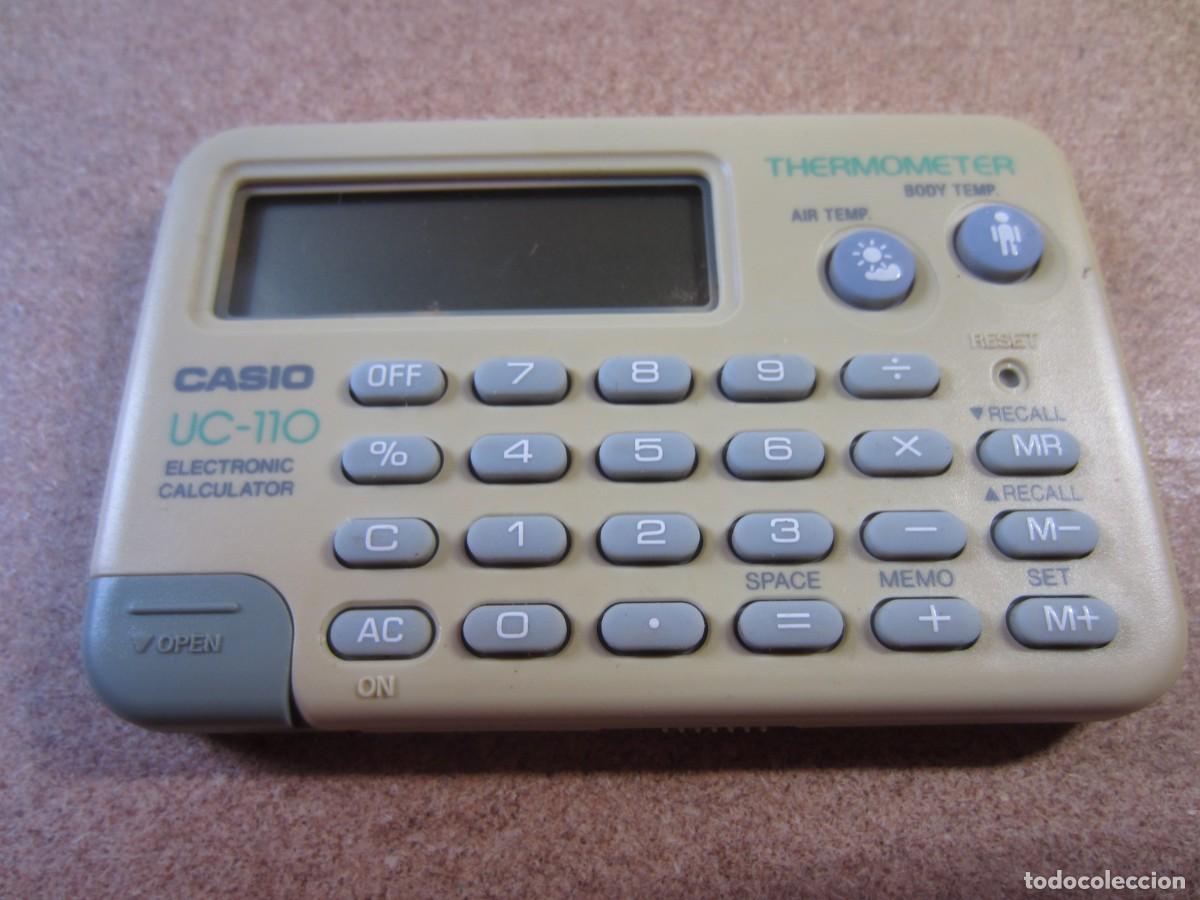 Antig&uuml;edades: Calculadora Termometro Casio UC-110 (NO FUNCIONA) - Foto 2