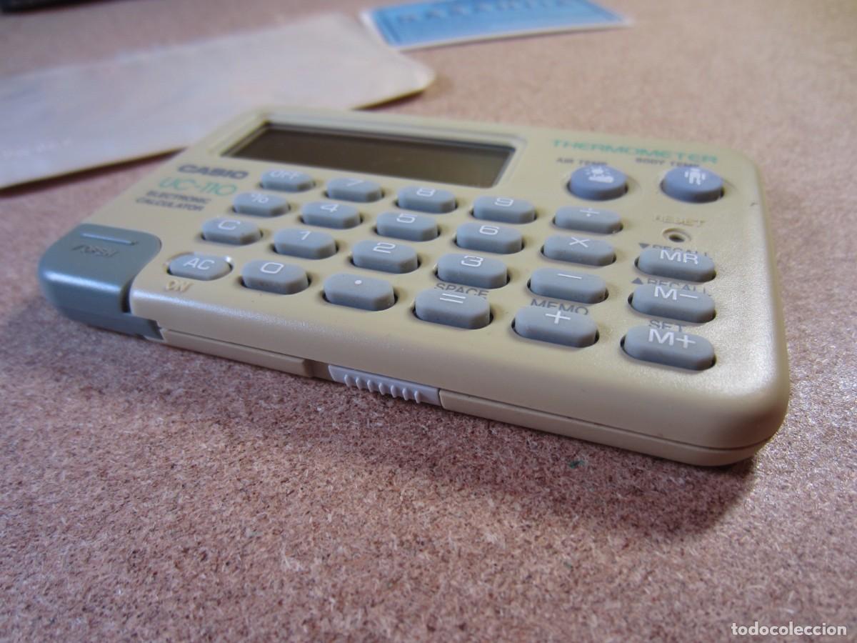 Antig&uuml;edades: Calculadora Termometro Casio UC-110 (NO FUNCIONA) - Foto 4