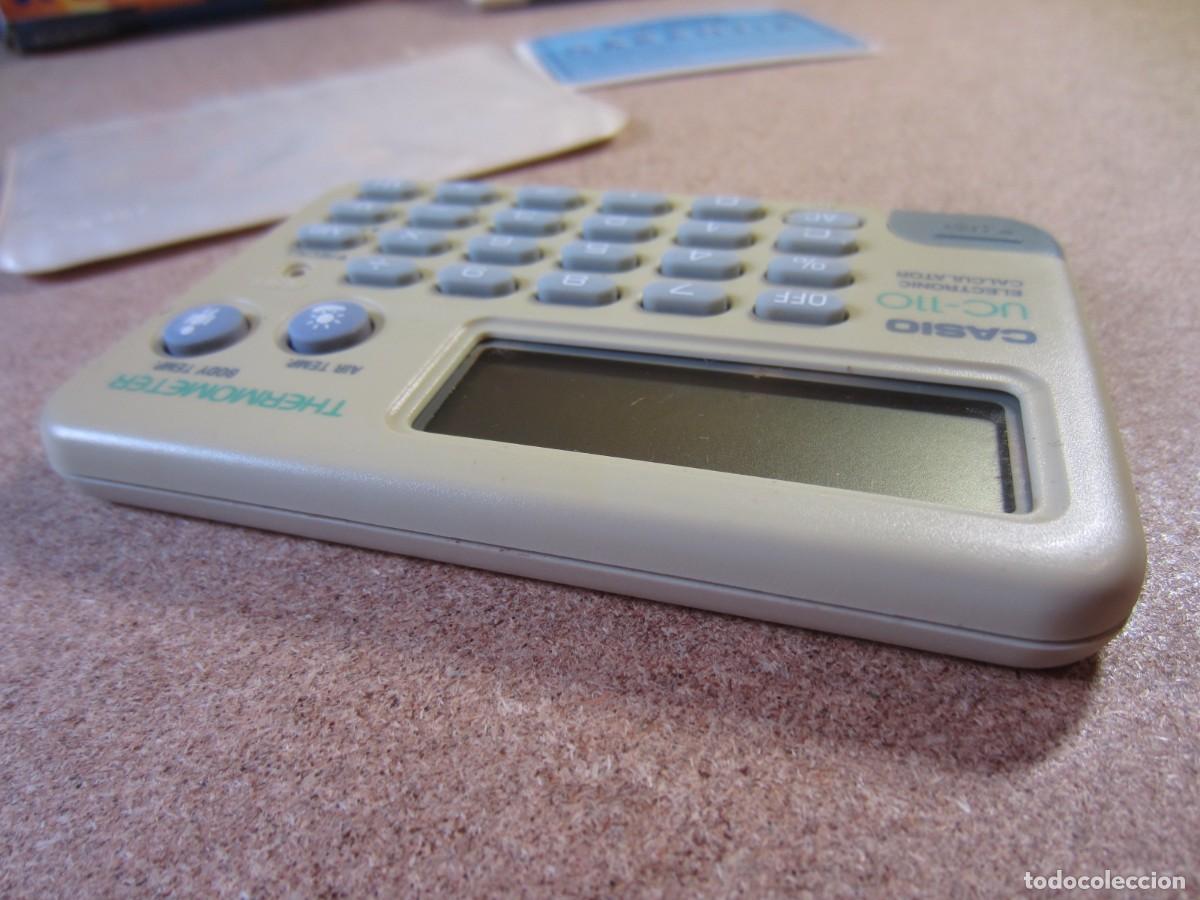 Antig&uuml;edades: Calculadora Termometro Casio UC-110 (NO FUNCIONA) - Foto 5