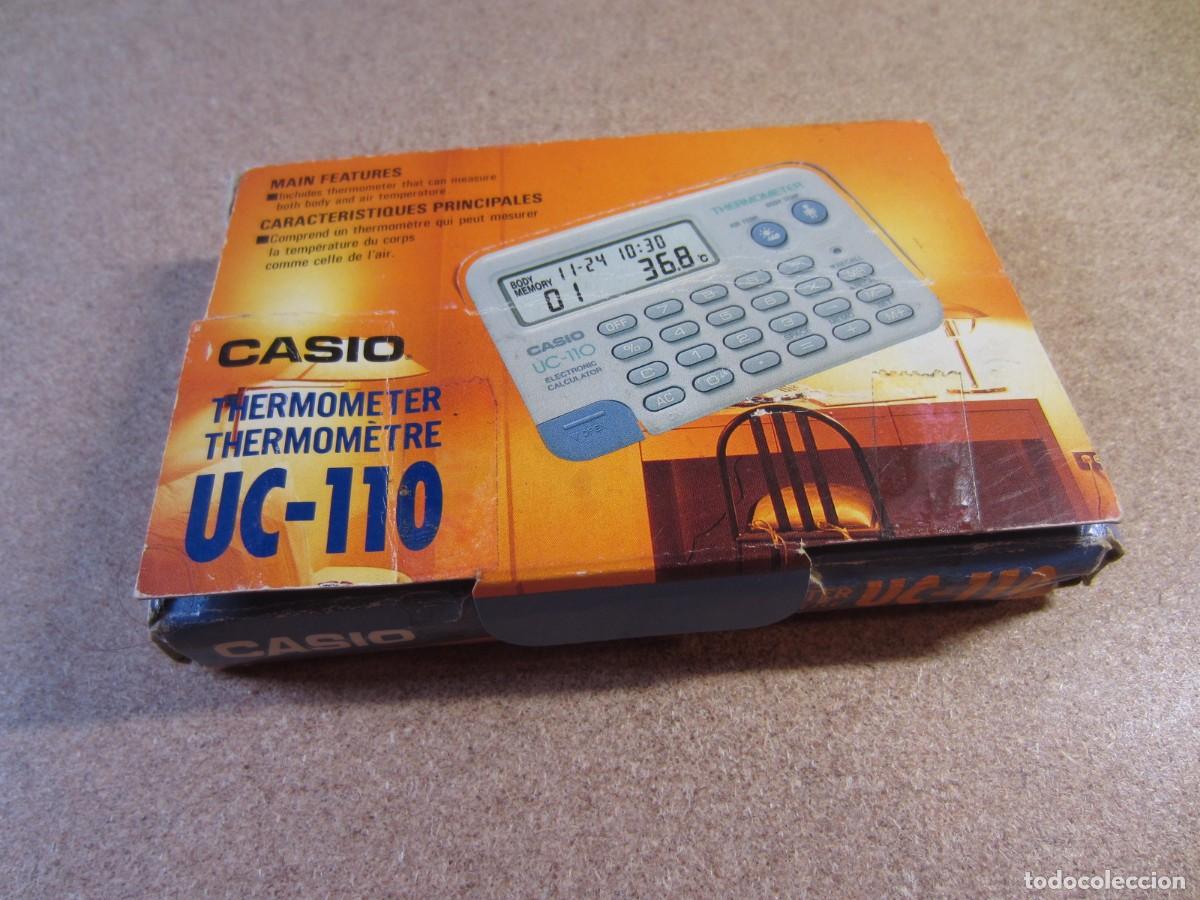 Antig&uuml;edades: Calculadora Termometro Casio UC-110 (NO FUNCIONA) - Foto 11