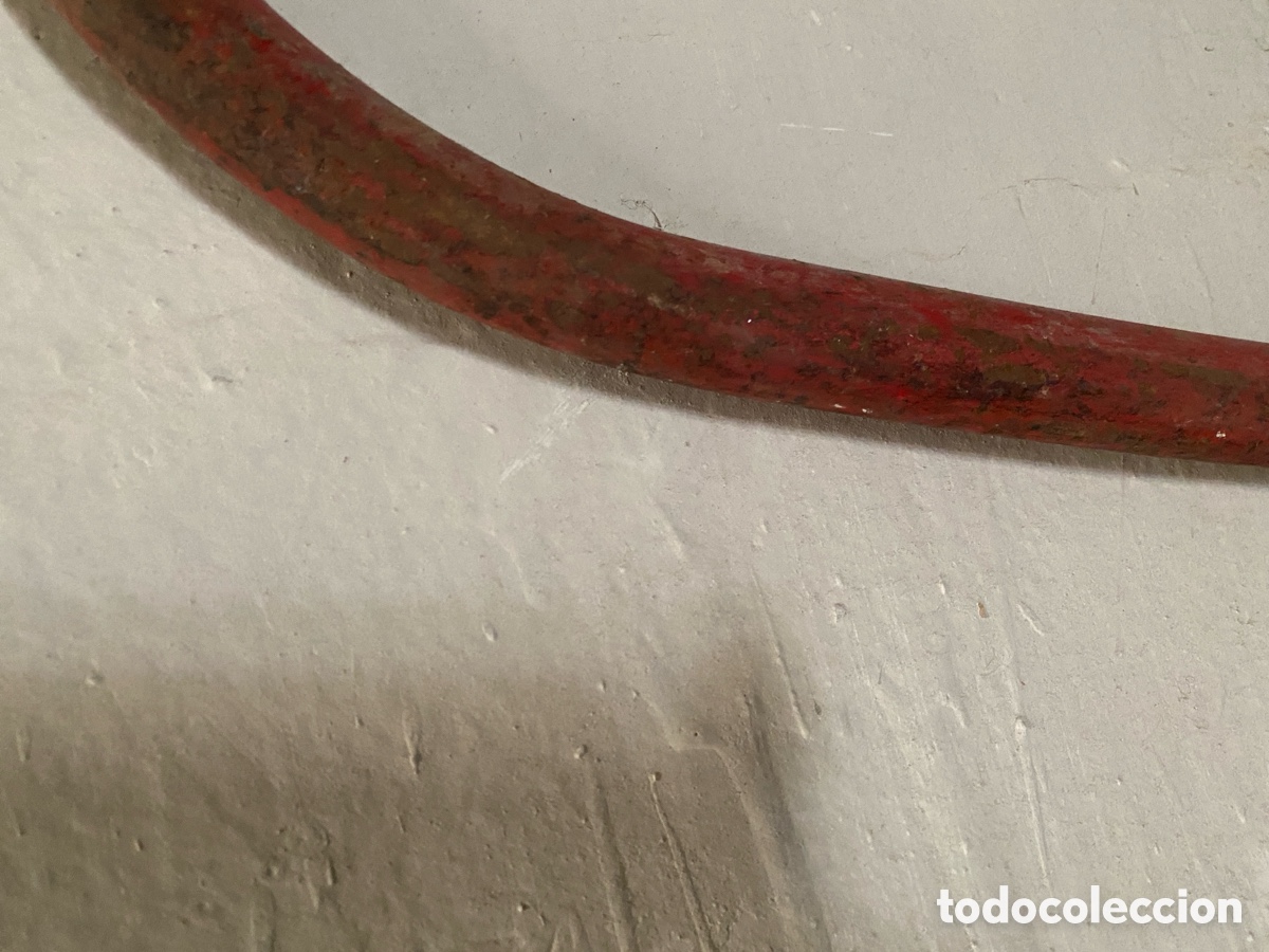 Antig&uuml;edades: Lote de dos sierras para madera y hierro - Foto 6