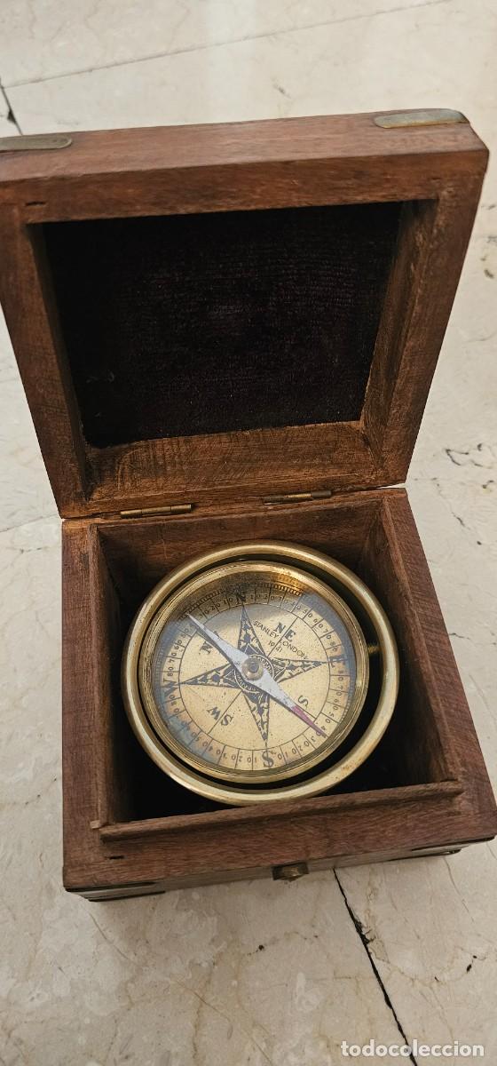 Antig&uuml;edades: Brujula nautica Stanley London