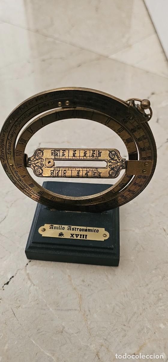 Antig&uuml;edades: Reloj Solar anular bronce