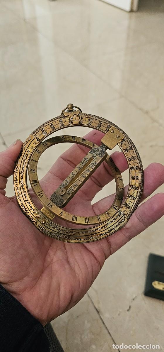 Antig&uuml;edades: Reloj Solar anular bronce - Foto 2