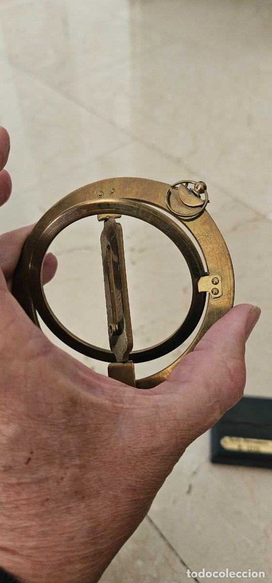 Antig&uuml;edades: Reloj Solar anular bronce - Foto 3
